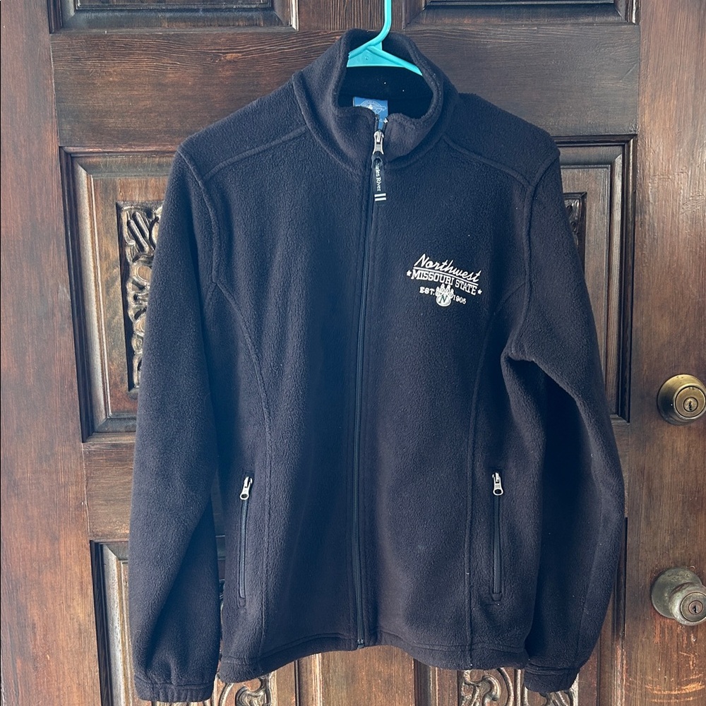 Charles River Apparel Black Fleece Jacket